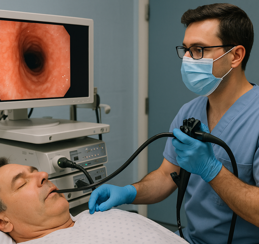 Paciente em Endoscopia